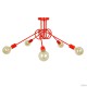 Lampa Nordic 5 Red