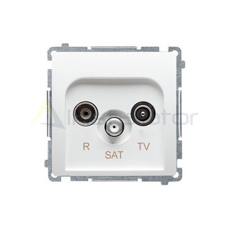 Gniazdo antenowe R-TV-SAT końcowe (moduł) SIMON BASIC